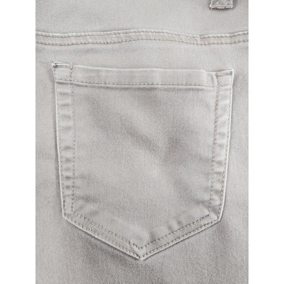 Catherines Sateen Stretch High Rise Straight Leg Jeans Size 24WP Tan Stretch - Picture 4 of 12